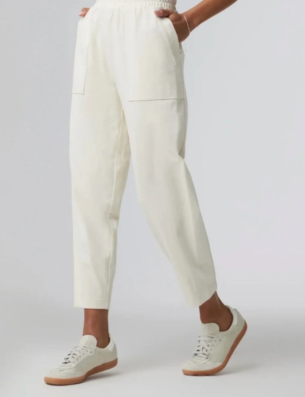 Vuori Mackenzie Straight Leg Sweatpants Cream XS